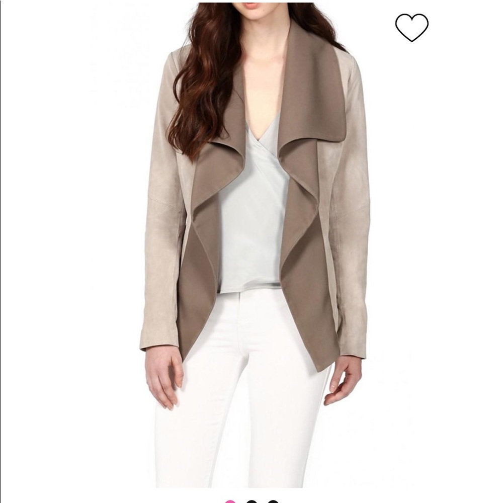 Soia & Kyo suede jacket size xxs